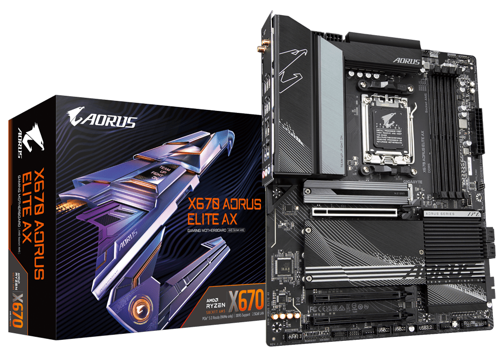 Gigabyte X670 AORUS ELITE AX V 1.0