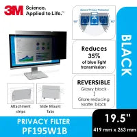 3M Privacy Filter for 19.5" Monitor (16:10 aspect) 419 mm x 263 mm