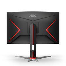 AOC C27G2 VA Curved VGA/ 2*HDMI/ DP/ Free Sync/ Height Adj/ HDR/ 165hz/ 1ms