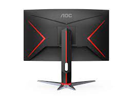 AOC C24G2 VA 23.6" Curved VGA/ HDMI/ DP/ Adaptive Sync/ Height Adj/ HDR/ 165hz/ 1ms