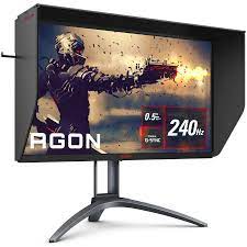 AOC AG273FZE IPS VGA/ 2*HDMI/ 2xDP/ Height Adj/ Pivot/ HDR/ G-SYNC/ 240Hz/ 0.5ms [MPRT]/ Screen Shie