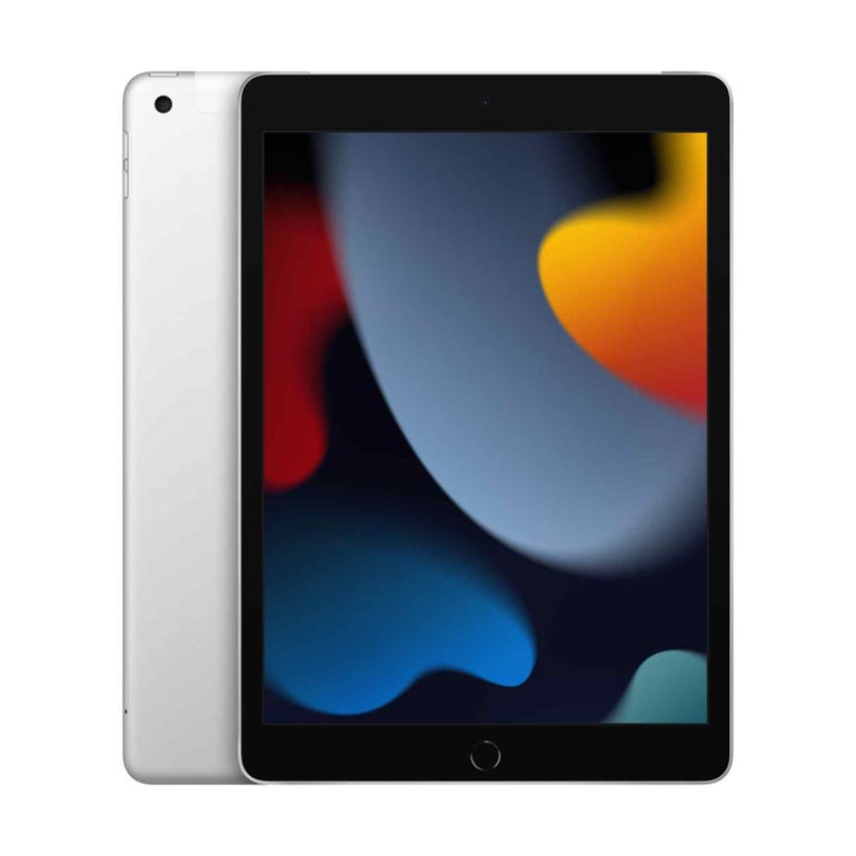 Apple iPad 9th Generation 10.2-inch 64GB 4G Wi-Fi + Cellular - Silver (MK493ZP/A)