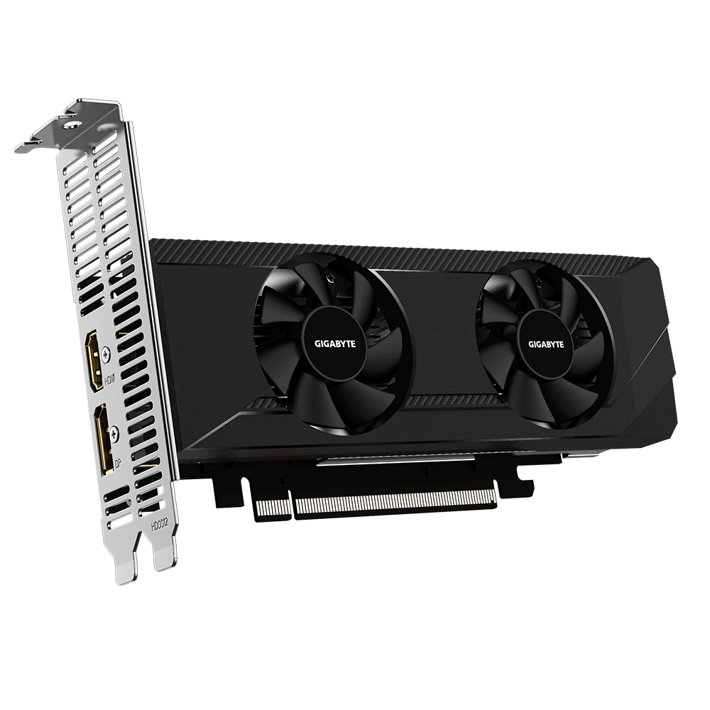 Gigabyte 1.0 Radeon™ RX 6400 D6 LOW PROFILE 4G