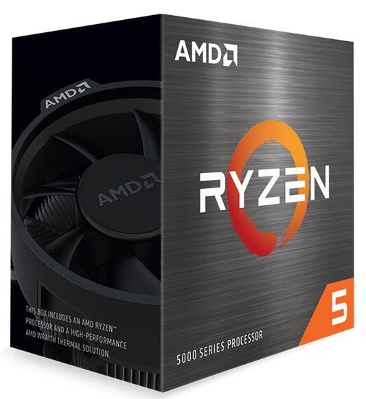 AMD RYZEN 5 5600X, with Wraith Stealth Cooler