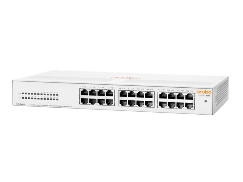 Aruba IOn 1430 24G Switch (NO SFP) R8R49A