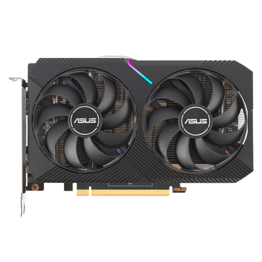 ASUS Dual AMD Radeon RX 6500 XT OC Edition 4GB GDDR6 Gaming Graphics Card