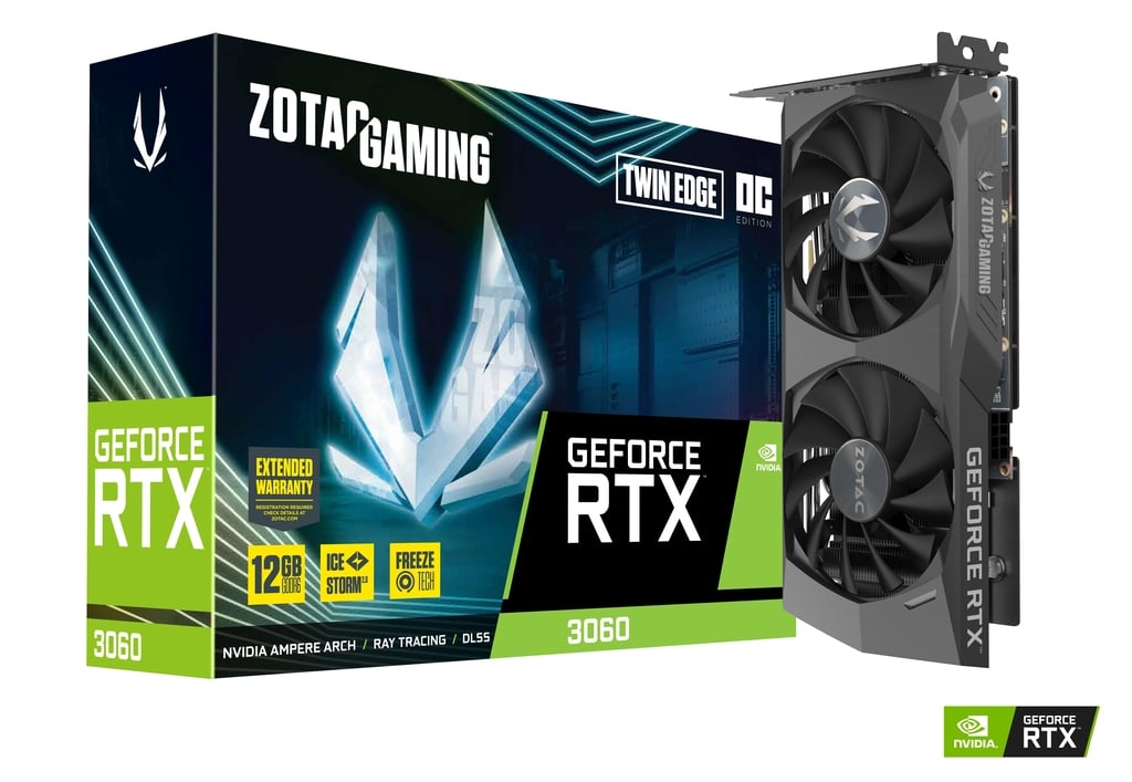 ZOTAC GAMING RTX 3060 TWIN EDGE 8GB | ZT-A30630E-10M